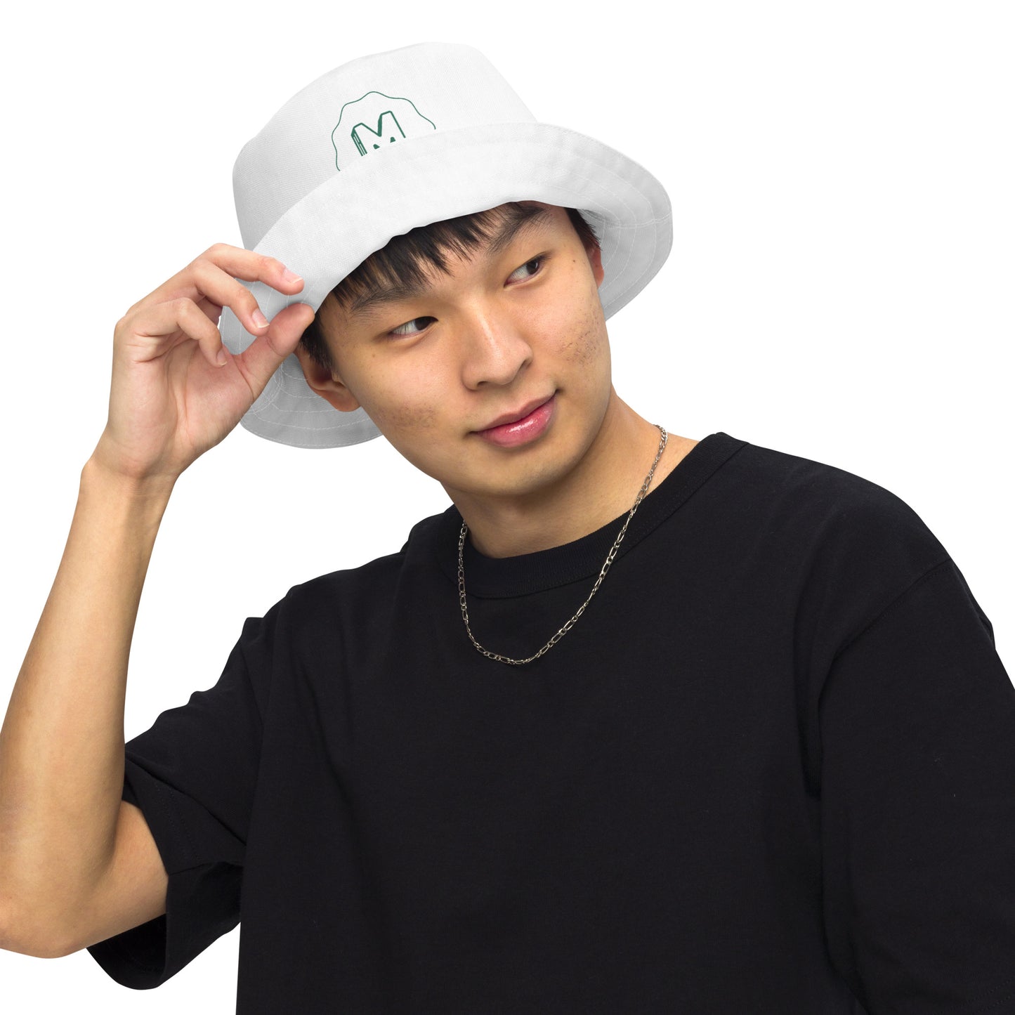 Maison Verte Reversible Bucket Hat