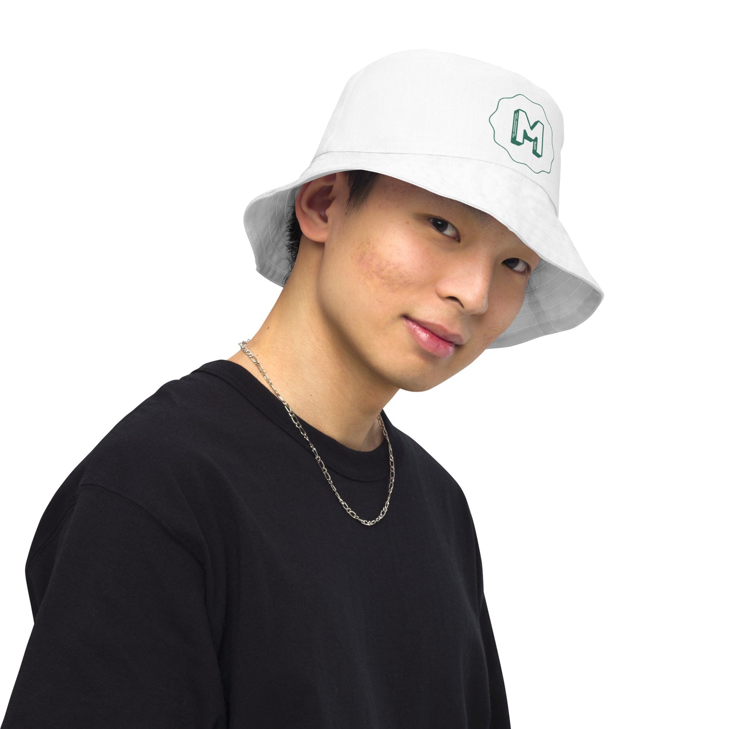 Maison Verte Reversible Bucket Hat