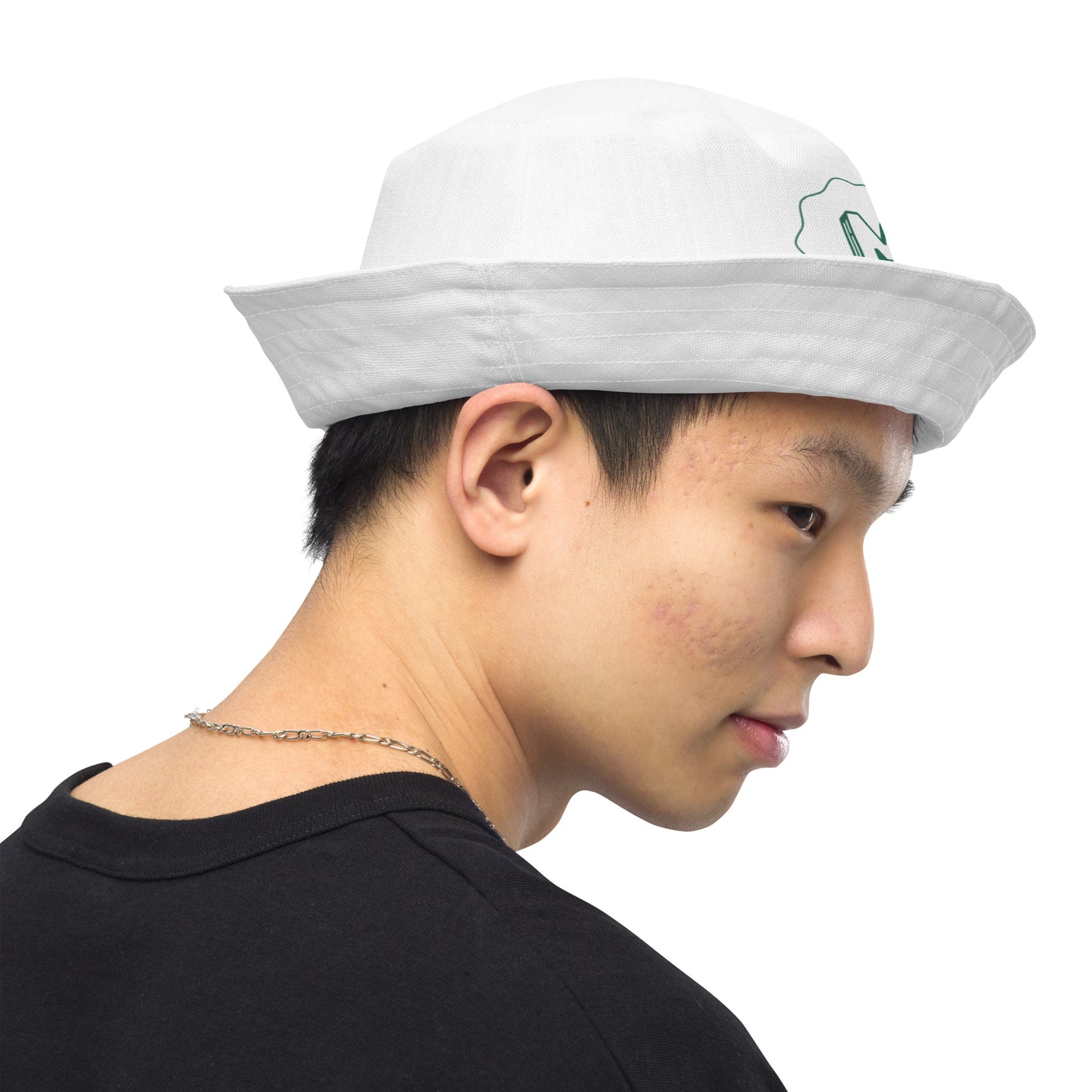 Maison Verte Reversible Bucket Hat